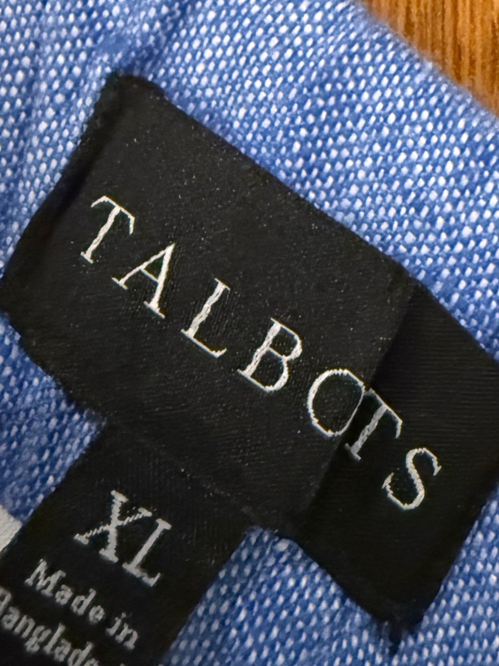 Talbots XL 100% Linen Blue High Rise Wide Leg Coastal Pants 36 Waist Sz 14 - Picture 4 of 6